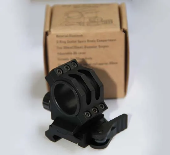 ARMY FORCE GG&G Type Quick Lock QD Scope Mount (30mm/25mm,Black)